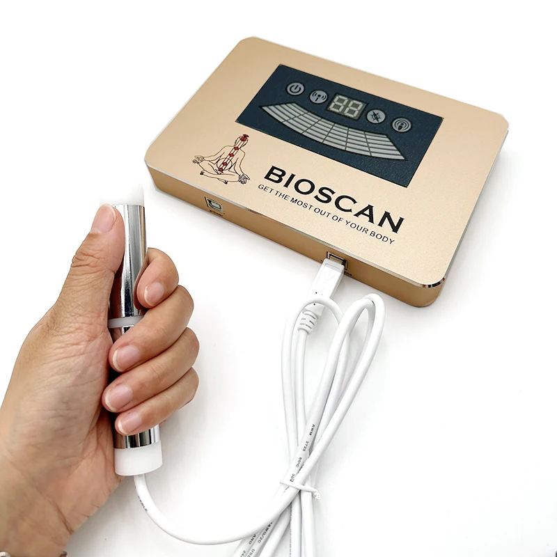 Bio System Skin Analyzer Biofeedback Health Test Machine with Quantum Weak Resonance Magnetic Analyzer Wiki Technology