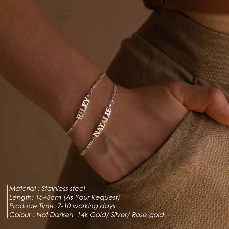 Custom Name Bracelets