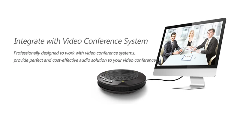 
Портативный USB-динамик с функцией эхо-отмены 