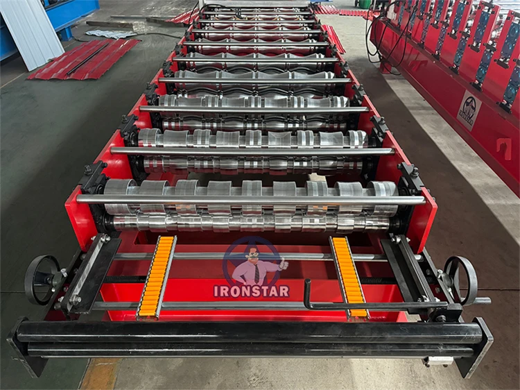 2024 Advanced Technology Panel Step Tile 828 Glazed Tile Roll Forming