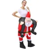 Cycling santa claus (adult version)