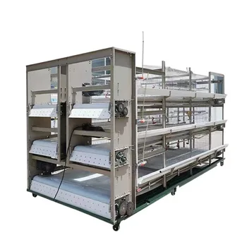 Fully Automatic Poultry Breeding Equipment H-type Stacked Egg Chicken Cage Multifunctional New Product 2019 Provided 20 2 Years