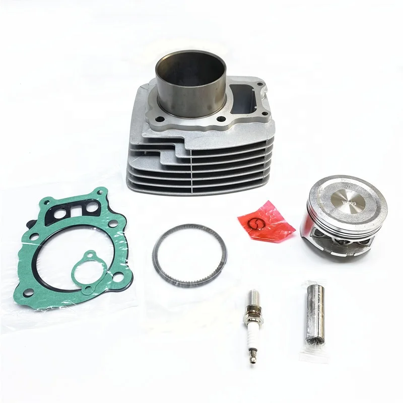 Piston Rings Gasket Kit With Spark Plug – Complete Top End Rebuild Kit For Honda TRX 350 Rancher (2000-2006 Models)