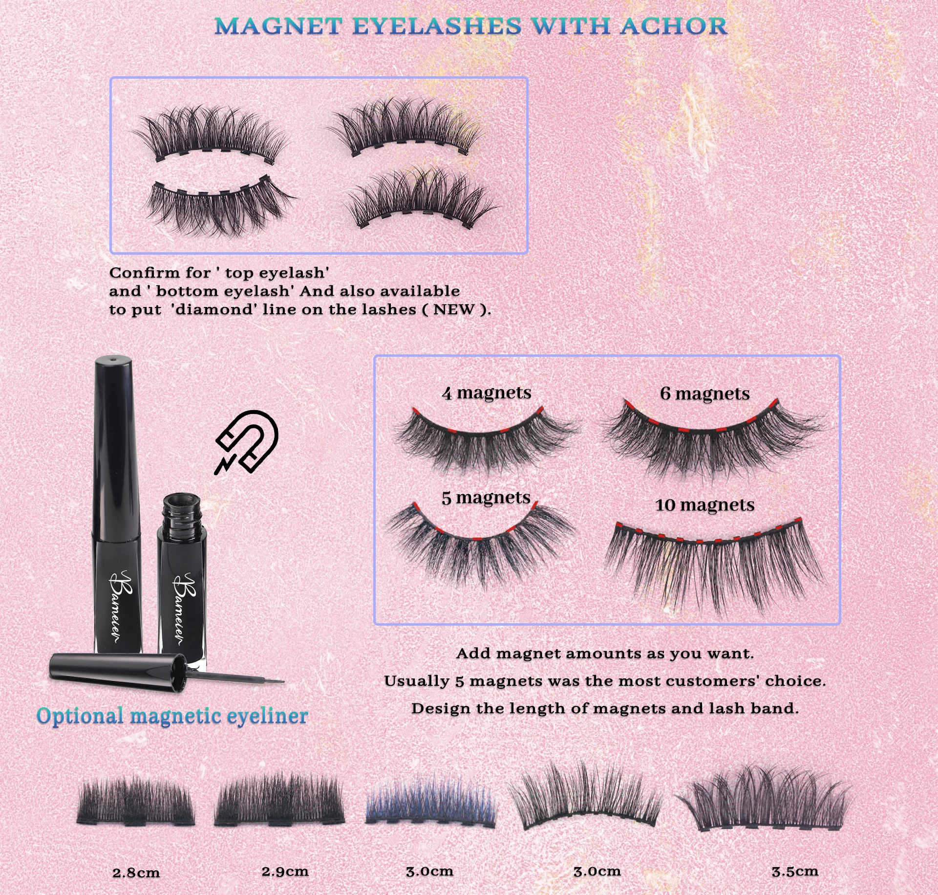 Easy To Wear Quantum Dual Lash Eyelash C Curl Double Layer Eyelash No Glue No