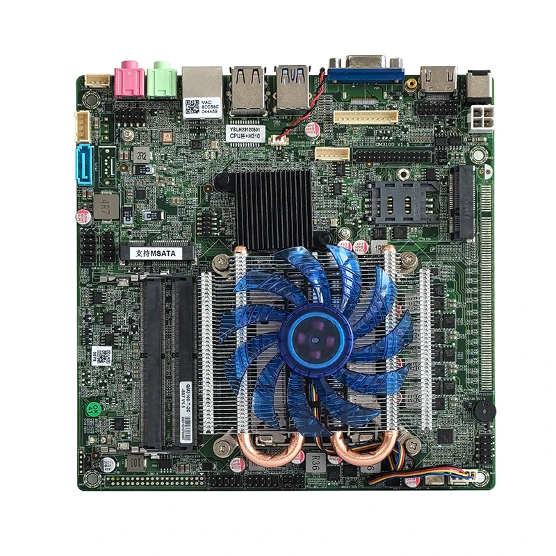2026 ELSKY Intel LGA1151 Motherboard Manufacturer PCI-E X16 QM3100 Barebone Coffee Lake 8th and 9th Gen Desktop Processors