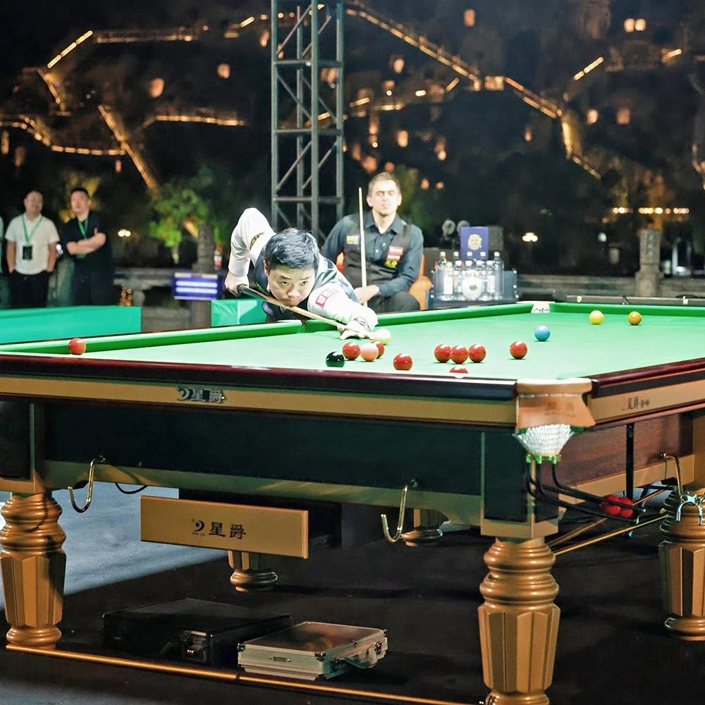 High-End Snooker Table Professional Design 12FT Size for Championship Level Games