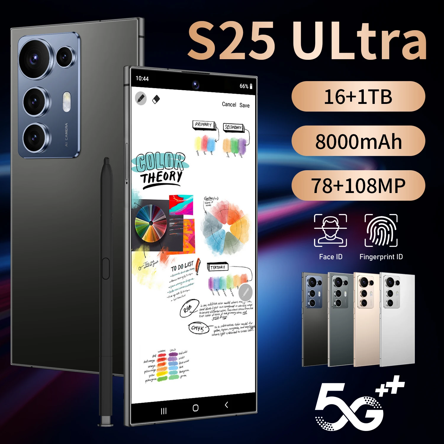 Good Quality Global Edition C25 Ultra 5G Unlocked Smartphone