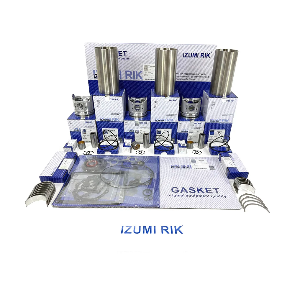 IZUMI RIK 3ESD Overhaul Rebuild Kit with Overhaul Kit Bearings with Thrust Washer for Yanmar Heavy Duty Engine Parts