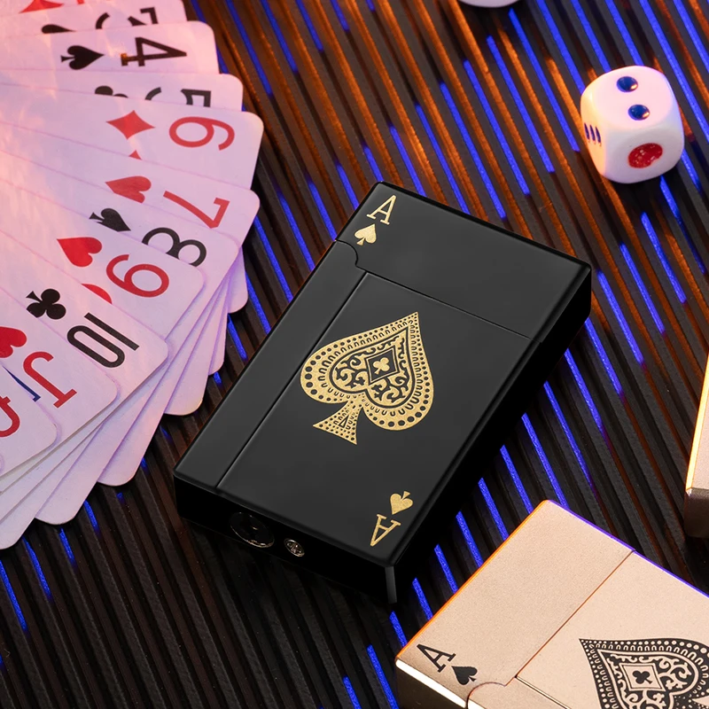 New Arrivals Creative Poker Design Single Jet Flame Playing Card ...