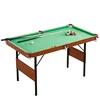 Table de billard verte pliante de 1,4 m