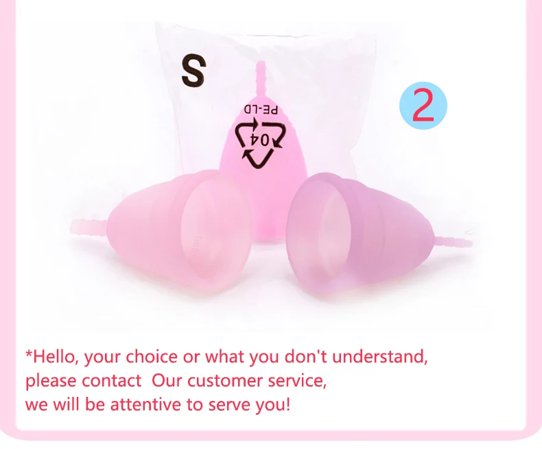 Wholesale Feminine Hygienic Lady Menstruation Period Collapsible safe Free Sample Silicone Medical Menstrual Cup