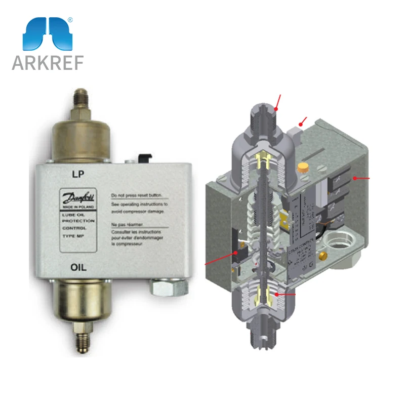 R4O4 Cooling Danfoss Refrigeration Spares MP Differential Pressure Controller Switch