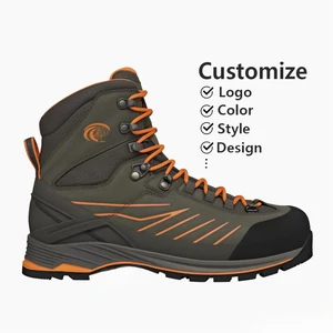 Supplier Customize High Quality Durable Breathable Fabric Trekking Best Mountain Climbing Shoes