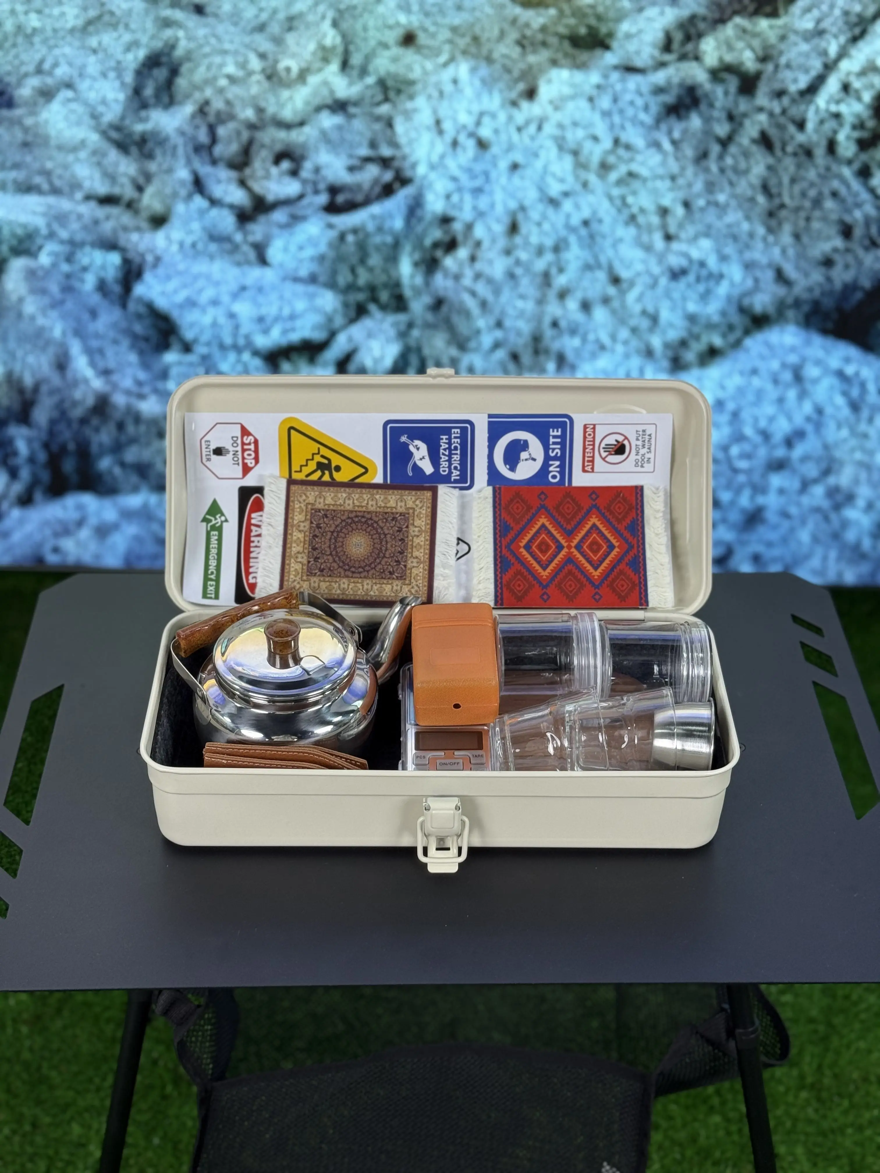 Jukaiwtec Tool Box - Portable Storage for Outdoor Activities