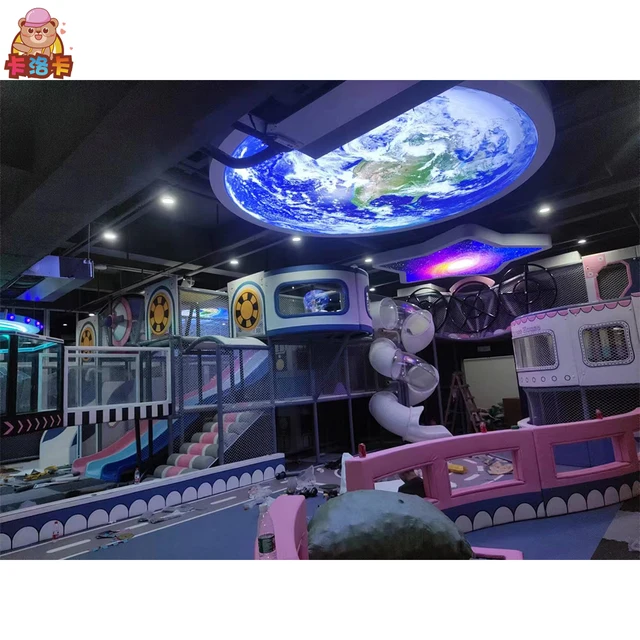 Playground Indoor Equipment Big Soft Play Playhouse Slide For Babies Children