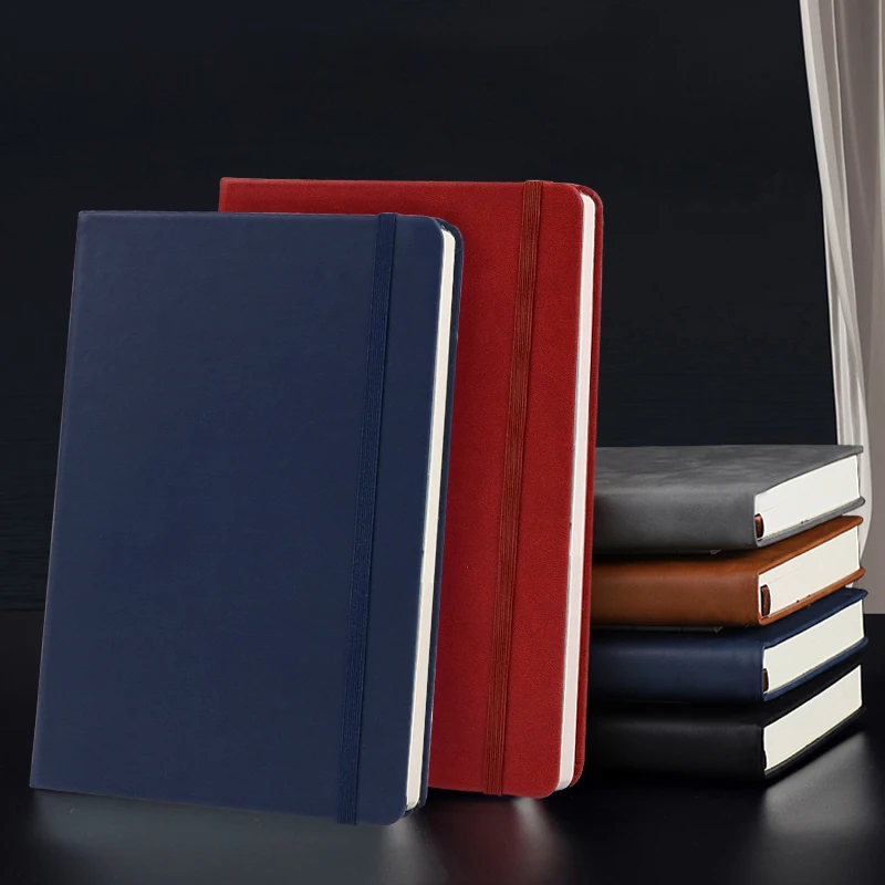 Wholesale A6 A5 School Notebooks Wirting Notebook With Pen Clip Elastic