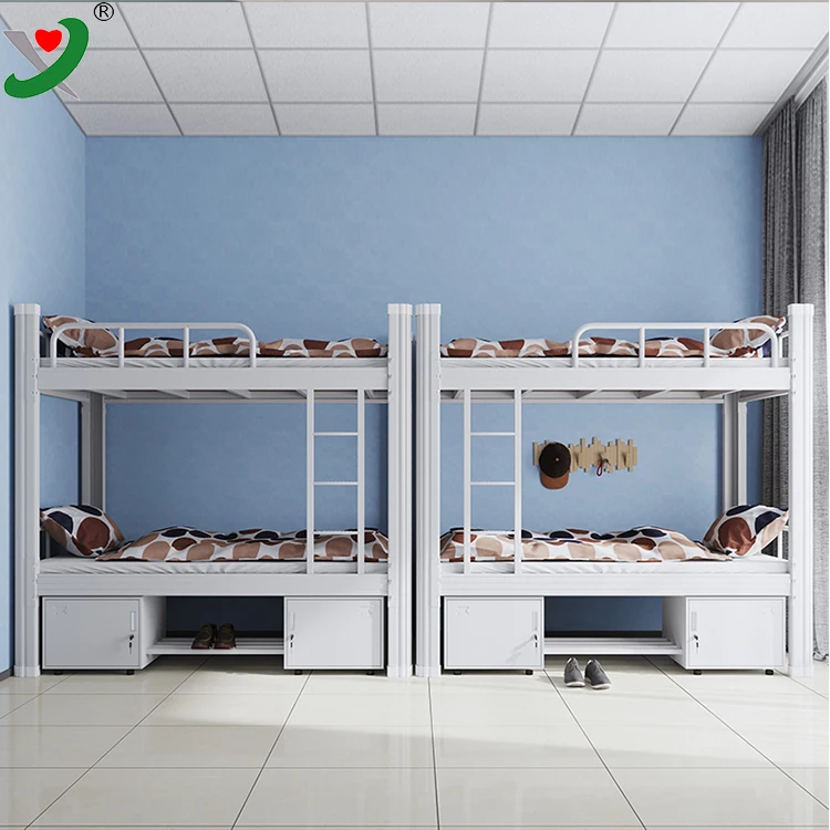 Home Bedroom  Staff Furniture Heavy Ducy Steel Bunk Bed Double Metal Bunk