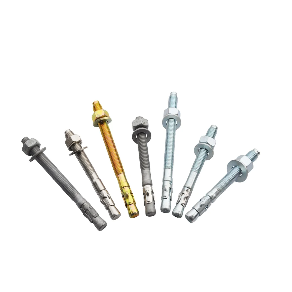 Bulloni Ancoraggio A Cuneo Zincati 3/8 X 3-3/4 - Confezione 4 Pezzi BCP980