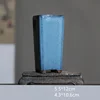 Jun Glaze Small Square Cylinder Pot