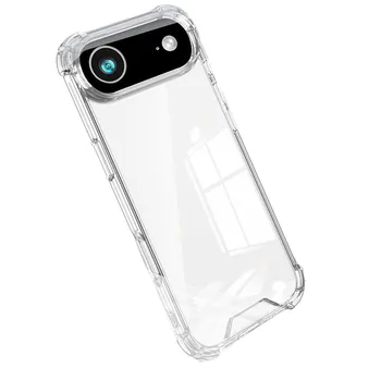 Clear TPU Acrylic Hard PC Cellphone Cover for iPhone 17/17PRO/17PROMAX/17AIR Anti-Fingerprint Retail A22 5G Mobile Phone Cases