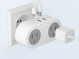 Vintar Us To Italy Power Adapter Type L Italy Travel Plug Adapter With ...