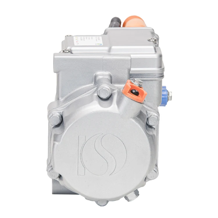 Portable 24V DC Electric Scroll Compressor for Truck Refrigeration Unit New Factory Manufacture R404A R452A for Frigo Van