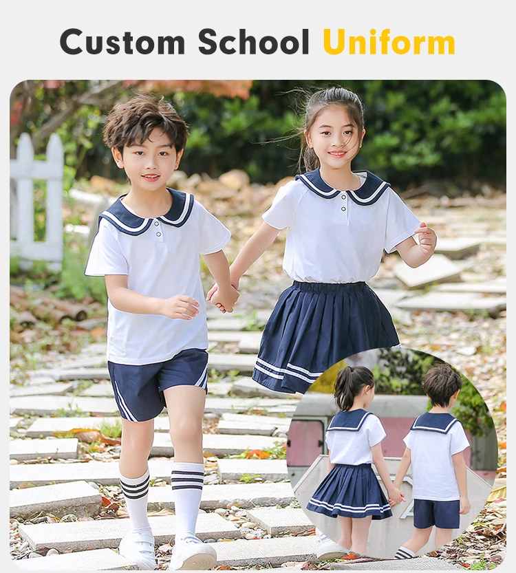 Summer Primary School Uniform Designs Girls School Uniforms Dress Kids
