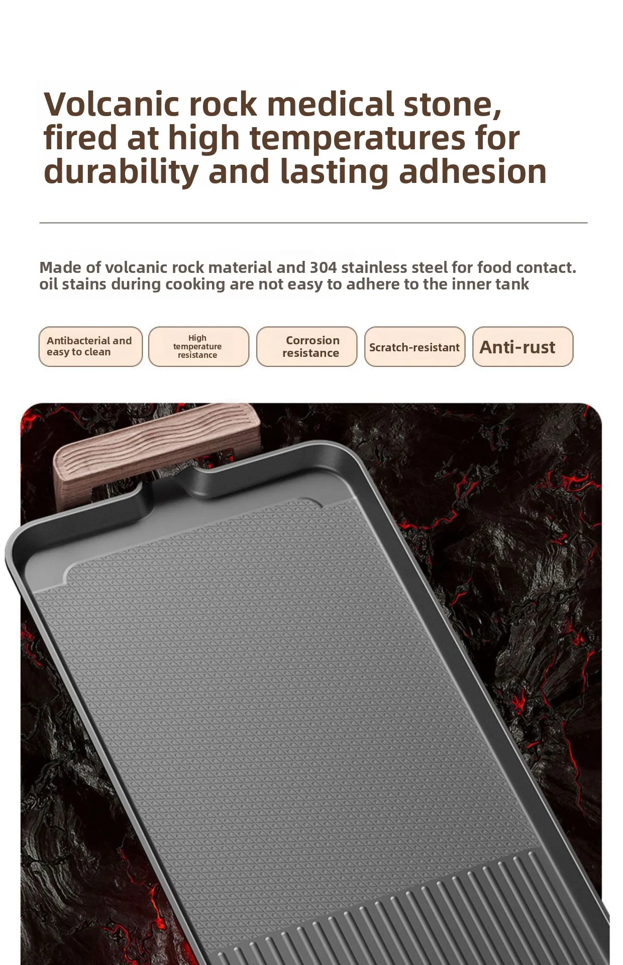 RSC Wholesale Large Smokeless Non-Stick Multi-Functional Electric Grill BBQ Family BBQ Pan 1500W EG015 H3978901433094cfabb9ff8a245cee525o