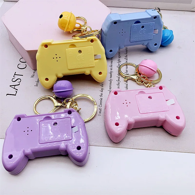 Mini Gaming Console Handheld Game Players Electronic Games Machine Fun Birthday Keychain Gift for Children 2024 New