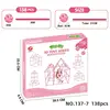 137-7 Pink Tent 138PCS
