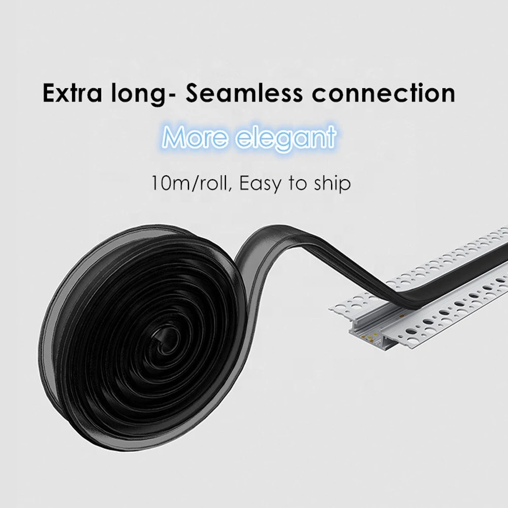 Штукатурный алюминиевый светодиодный профиль для гипсокартона встраиваемая длина 2 м и 3 в наличии продажа