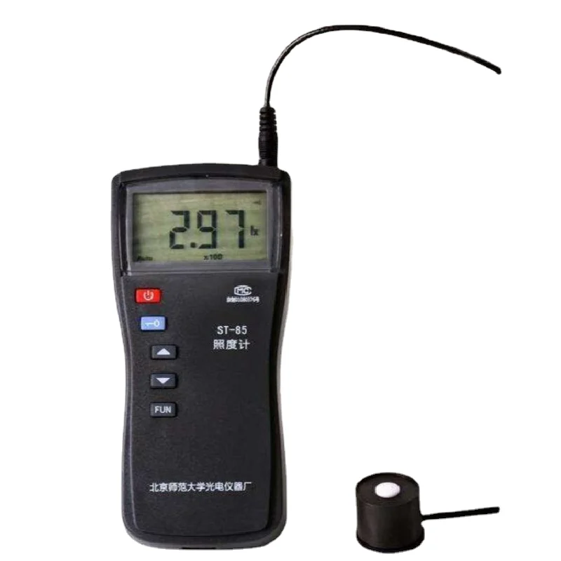 Дорогой прибор. Флюксметр ИКФИА. Флюксметр поле 2м. Draagbare laservermogensmeter. UV-B.