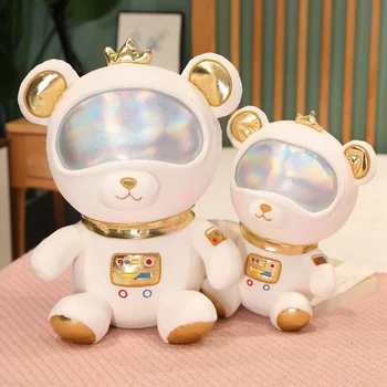 Manufacture Kawaii custom astronaut bear in space stuffed animal bear soft plush kawaii stuff
