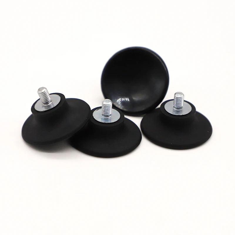 Custom Black Industrial Vacuum Metal Inlay Anti-Skid Screw with NBR ...