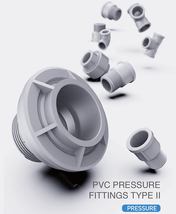 Apas Factory Direct Multifunctional Fitting Tee Plumbing Male Female