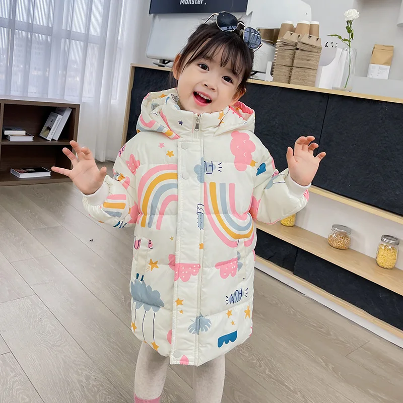 DHgate.com:Girls Autumn Spring Hooded Windbreaker Jacket