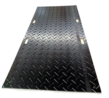 High friction-resistant pe plastic temporary road/access mat