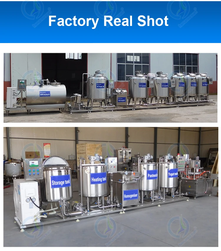 Professional Goat Cheese Make Machine Yogurt Production Process Line