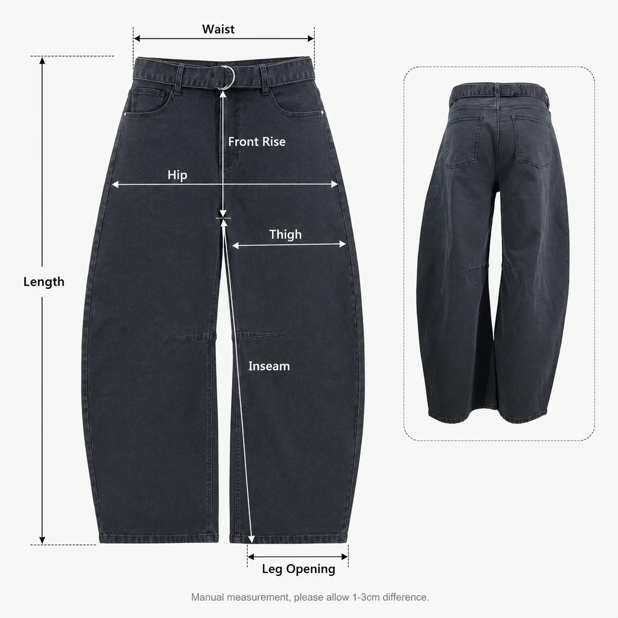 Size measurements