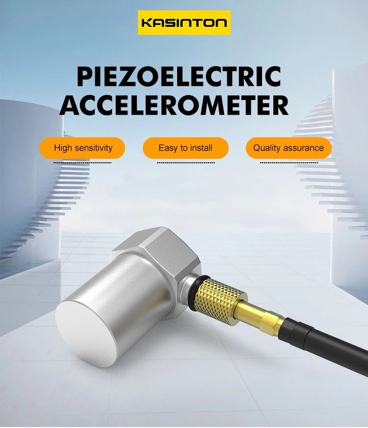 JSDPC0200 Hot Selling (Charge) PE Type Shock Measurement Stainless Steel Piezoelectric Accelerometer Sensor details