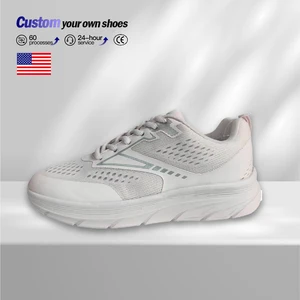 Unisex High Quality Youth Comfortable Mesh Sneakers Cushioning Breathable Non-Slip Sole Air Circulation Running Shoes All