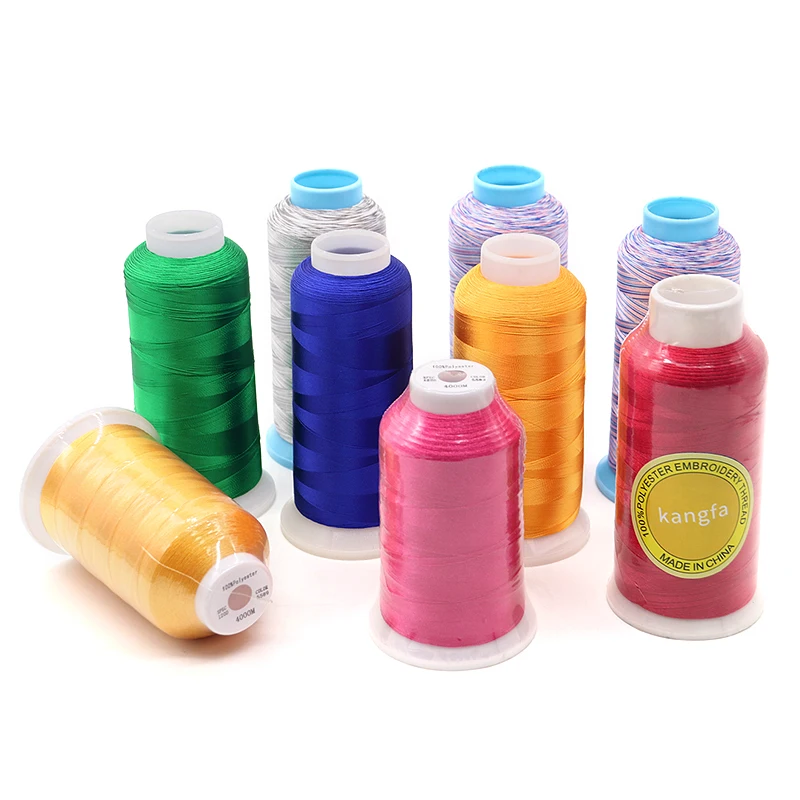 Stock 100% Polyester Embroidery Thread OEKO-TEX Eco-Friendly Stock