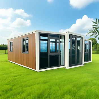 2-3 Bedroom Prefab House  Folding House Container Home China Luxury 20ft Expandable  Steel Material For Outdoor Use for Sale