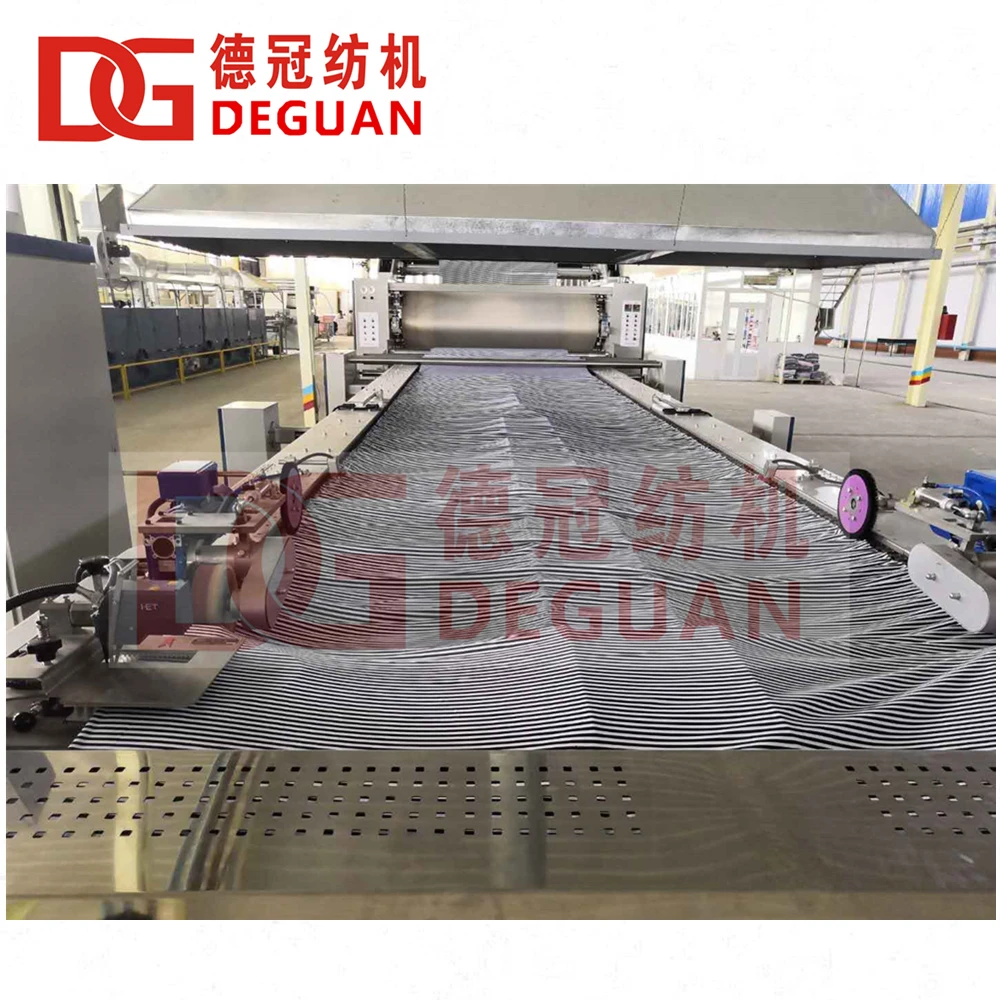 Open Compactor Is Specially Used for Processing Knitting Fabric With Vertical and Horizontal Return Chain and Compacting Machine