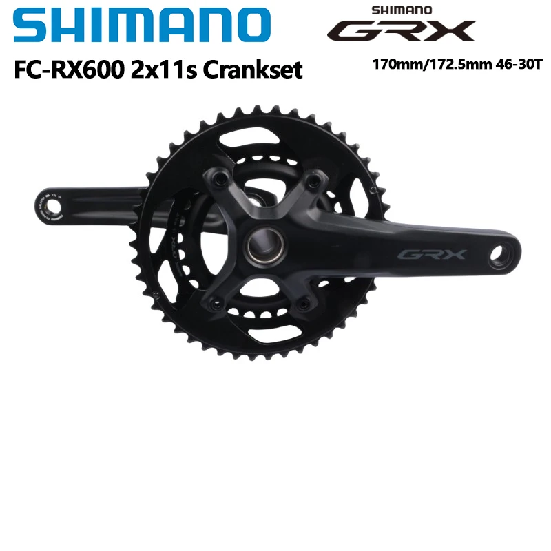 SHIMANO FC-RX600 2X11S 165mm 46-30T シマノ GRX シマノ SHIMANO GRX