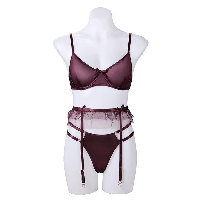 2209 purple three-piece set view