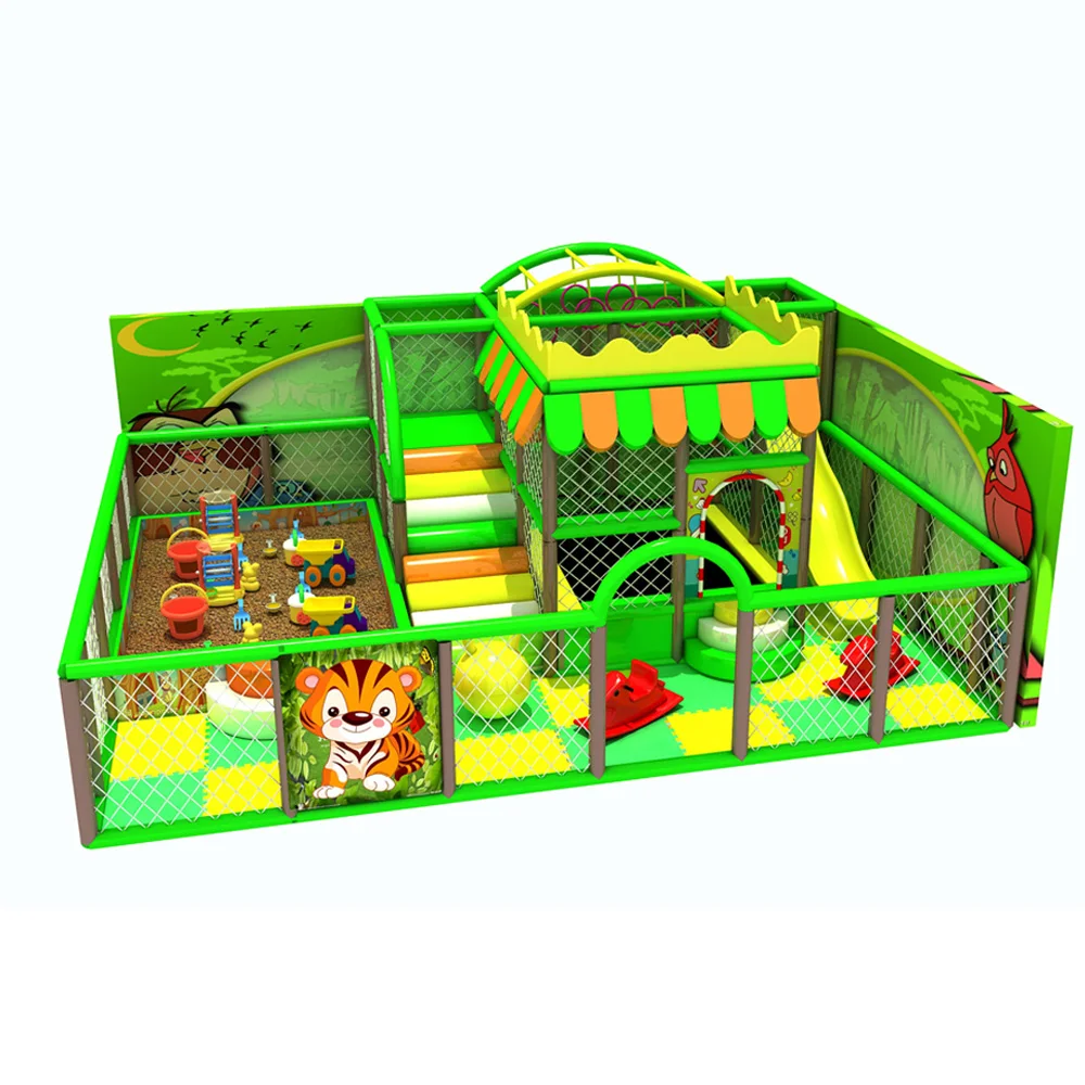 Jungle Theme Kids Indoor Soft Play Area - Buy Kids Soft Play Area