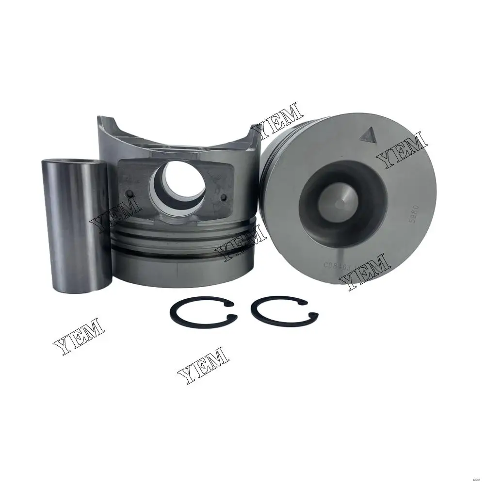 Original Factory Quality OEM 6HH1 Cylinder Piston Set With Piston Pin for Isuzu
