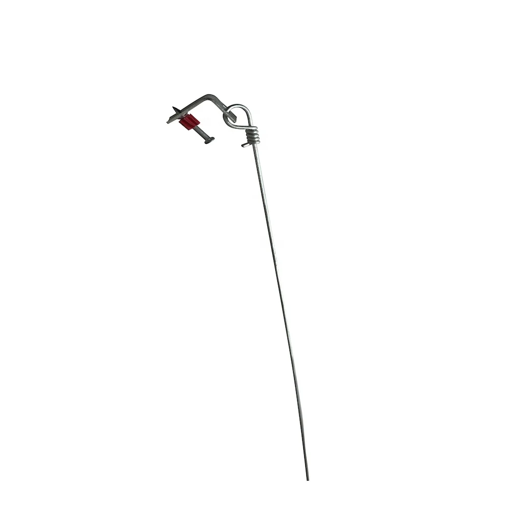 High Quality New Product Galvanized Pre-Tied Ceiling Wire Hanging Wire Nail Hot Sale Steel Rods for Roof Bending