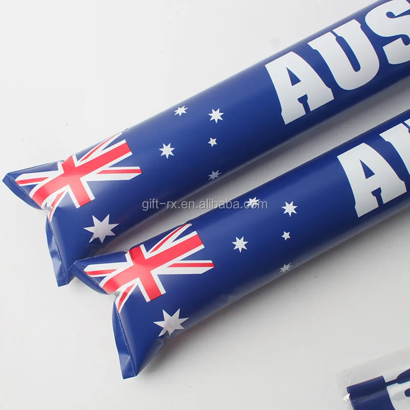 Высококачественная синяя надувная игрушка-шумогенератор с логотипом в стиле кантри для Аниме животных